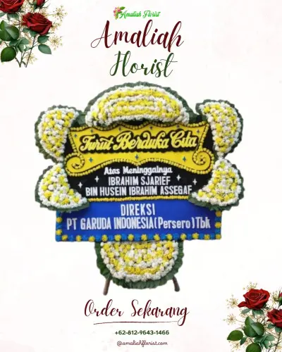 Papan Bunga Duka di Andalas